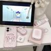 Pink Heart Melody Leather Case for iPhone 17 PRO MAX, 16, 15, 14, 13