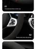 Suede & Genuine Leather Steering Wheel Cover for 9th & 10th Gen Accord - Ultra-Thin, All-Season