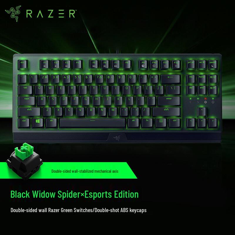 Razer BlackWidow X Tournament Edition 87-Key Mechanical Gaming Keyboard