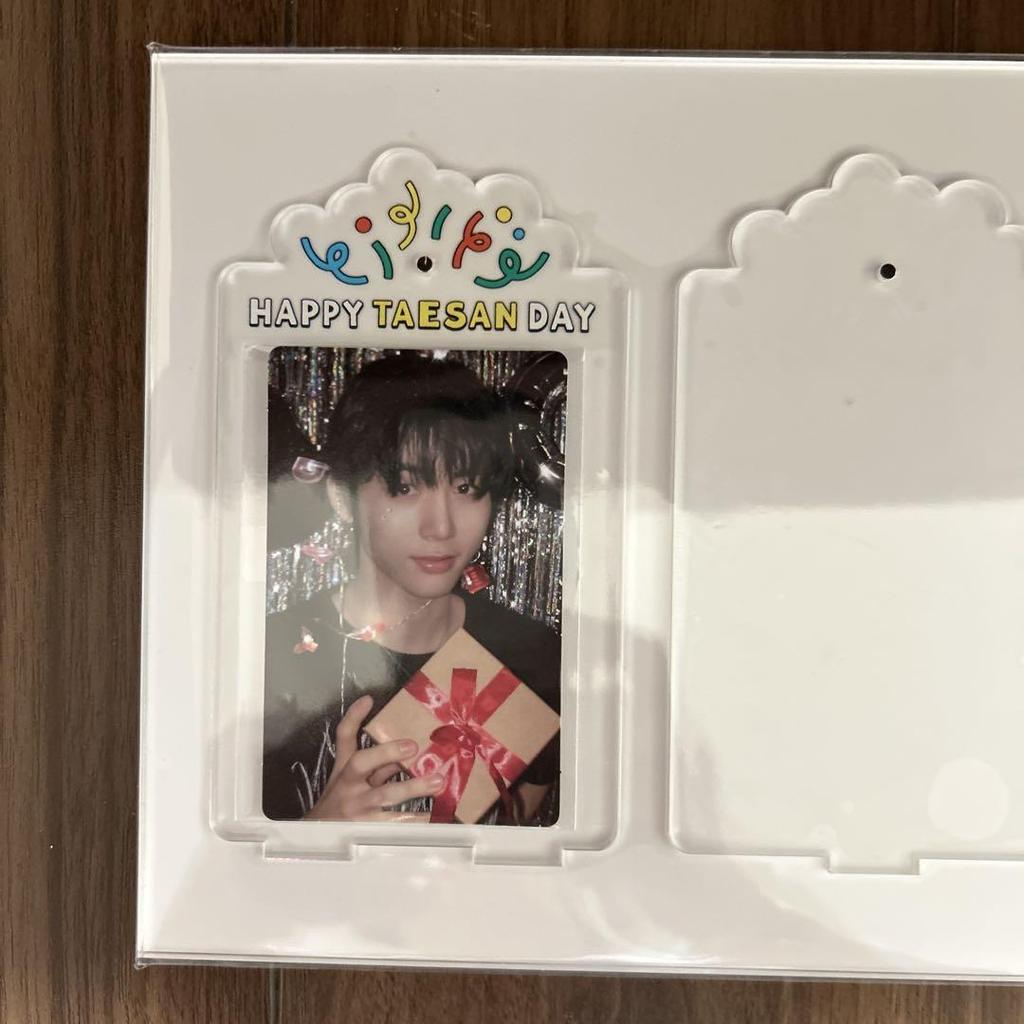 [USED] BOYNEXTDOOR Photo Card Stand Set Tae San