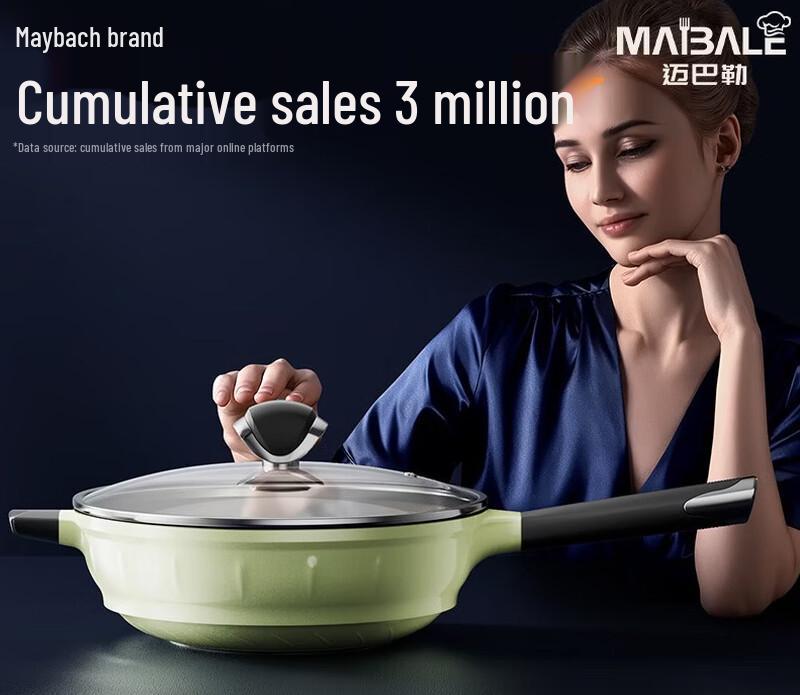 

Maibale Titanium Extreme Rock Cast Deluxe Wok