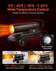 50kW Forced Air Kerosene Diesel Heater, Portable Torpedo Space Heater with Wheels & Adjustable Temp, Blower-Type for Jobsite/Garage/Warehouse/Workshop