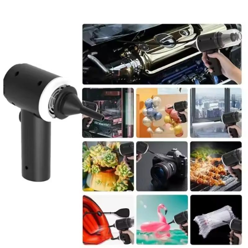 3 σε 1 Ενσωματωμένη ηλεκτρική σκούπα αναρρόφησης και φυσήματος Ηλεκτρική σκούπα USB φόρτισης μικρού αυτοκινήτου Οικιακή ηλεκτρική σκούπα