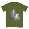 T-shirt Grafica Stampata Gandalf spinge Gollum in un carrello della spesa Per Unisex Il Signore degli Anelli T-shirt in Cotone Manica Corta