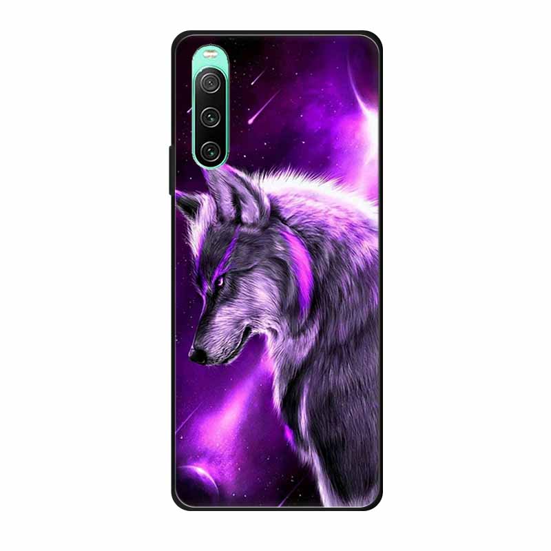 For Sony Xperia 10 IV Cases Soft TPU Silicone Cat Animal Phone Covers For Sony Xperia 1 IV Back Cases Funda for Xperia10IV 6.0''