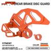 CNC Aluminum Rear Disc Brake Protector for 125-530 XC-W EXC FC TC Off-Road Motorcycles