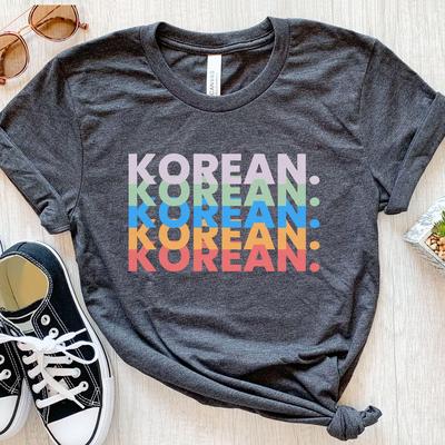 Korean Shirt, Korean Mom Gift, South Korean Tshirt, K-Drama Tee, K-Pop Graphic T-Shirt, Korea Pride Statement Tee, Gift for Her, Korea Gifts