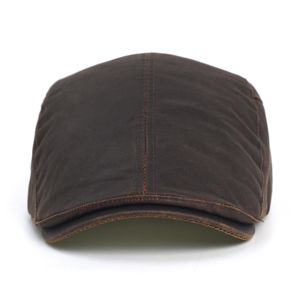 Winter Autumn Newsboy Cap Men Women Warm Vintage Casual Berets Gatsby Flat Hat Peaked Cap Adjustable