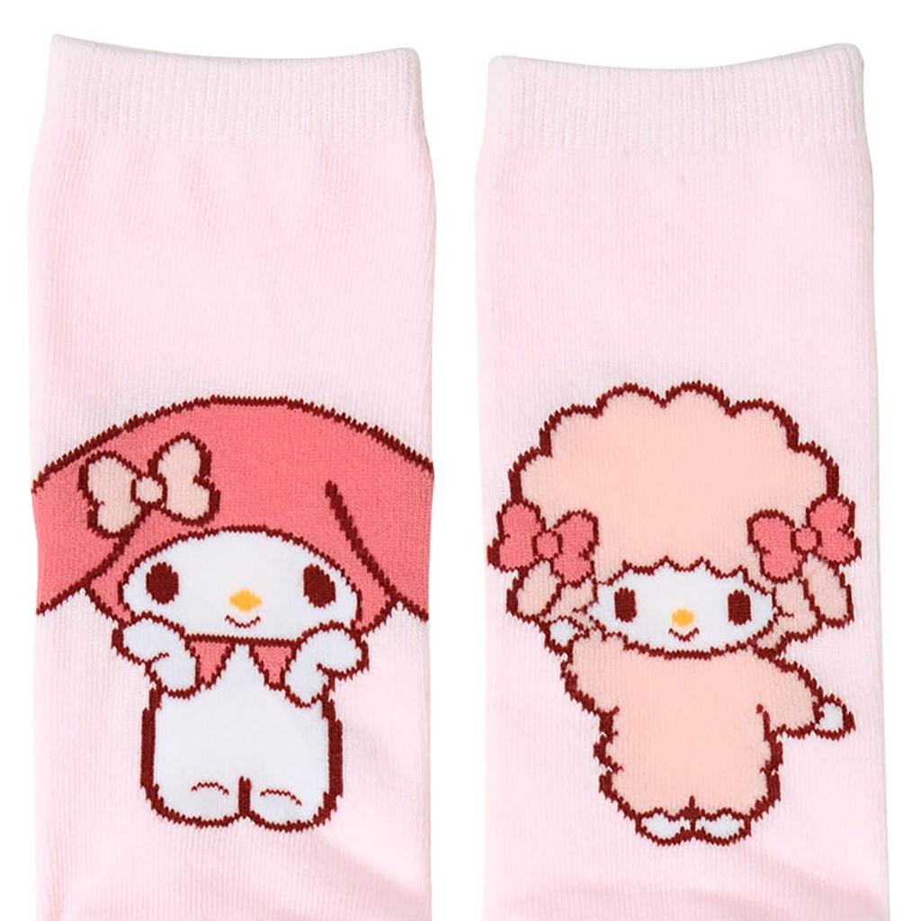 Sanrio My Melody Crew Sizes 388904 Socks, 23-25cm,
