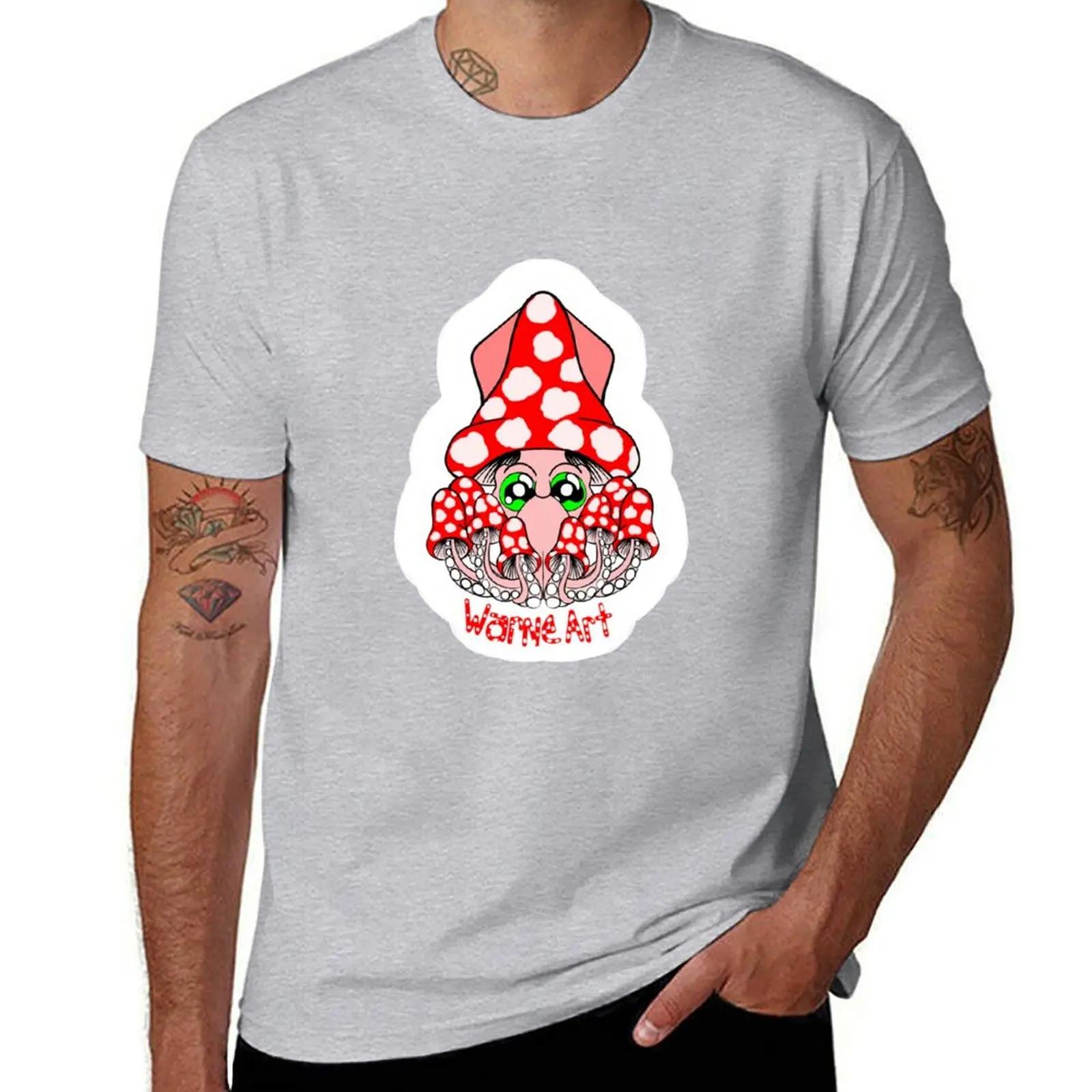 

Squidshroom TShirt vintage sports fans t shirt for men S