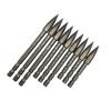 12PCS 4.2 Mm Arrow Head DIY 80 100 120 Grain Point Tip For ID 4.2 Mm Arrow Shaft Arrow Head Archery Accessory Bow 5