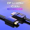 VENTION HADBG DP To HDMI Cable 1.5m 1080P@60Hz DP 1.2 Male/HDMI 1.4 Male Adapter Cord for Projector Desktop
