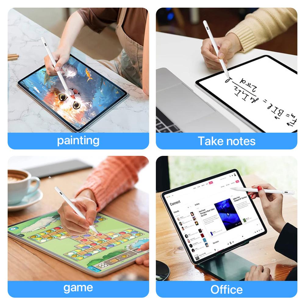 For iPad Pencil With Magnetic Attachment Pencil iPad Stylus Phone iPad Accessories Extra Long Standby Pencil Touch Pencil