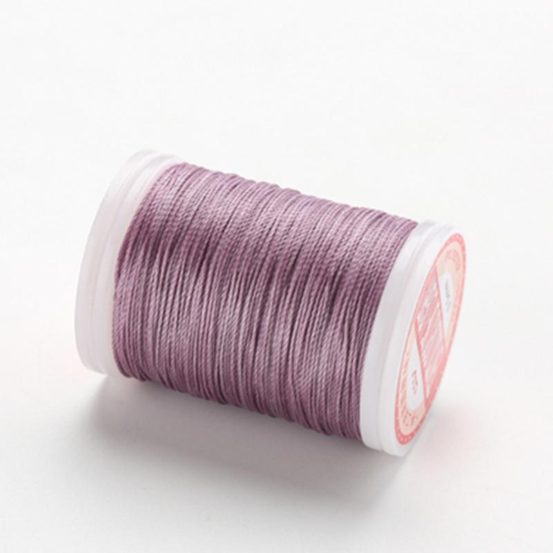 0.5mm Round Waxed Thread Leather Sewing Craft Polyester High Quality Cord Wax Coated Strings Strength Thread Handmade