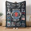 9Th Birthday Celebration Cozy Blanket Warmthful Decor for Sofa Couch Office Bed Picnics All-Season Use Cozy Home Lovers Gifting Relatives Y24