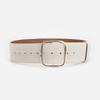 Nieuw leer retro gesp tailleafdichting dames mat suède koeienhuid riem met jas jurk