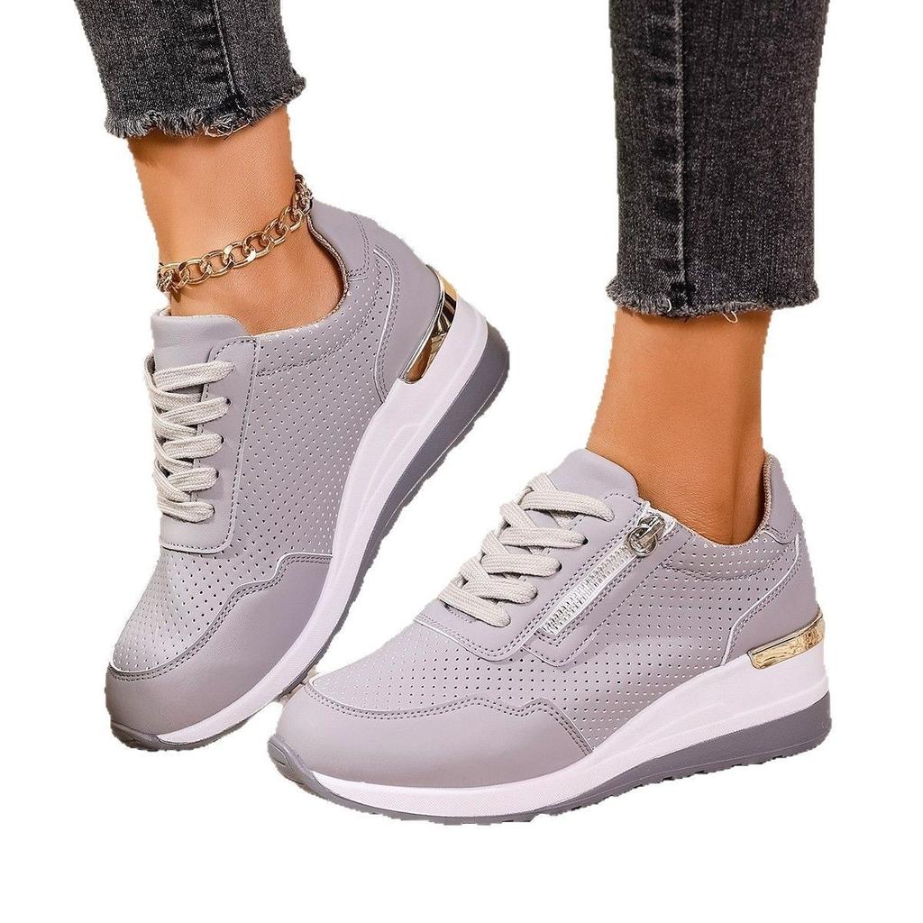 Single Shoe Women's New Style Large Size Platform Sports Shoes for Casual Wear