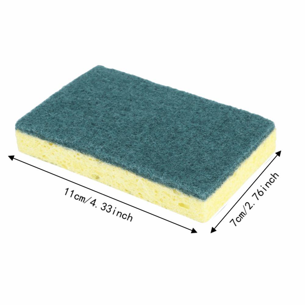 24pcs Odor-Free Dishwashing Sponge Non-Scratch Dish Cleaning Tool Cleaning Sponge Restaurant