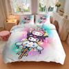 3pcs Sanrio Character Series Bedding Set, Including 1 Quilt Cover and 2 Pillow Shams, Without Filling, Soft and Comfortable Home Bedroom S084