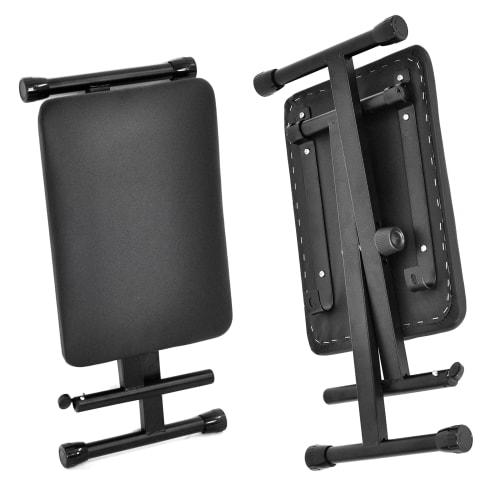 KC Keyboard Throne (Piano Stool) Black KB-4400/BK