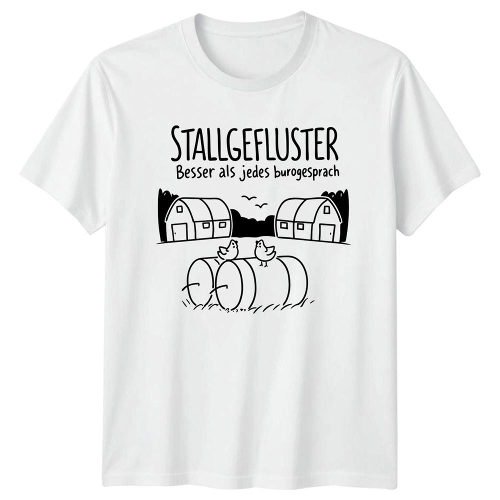 Stallgefluster Besser Als Jedes Burogesprach TShirt GerUnisex Farm Gift Him Her S