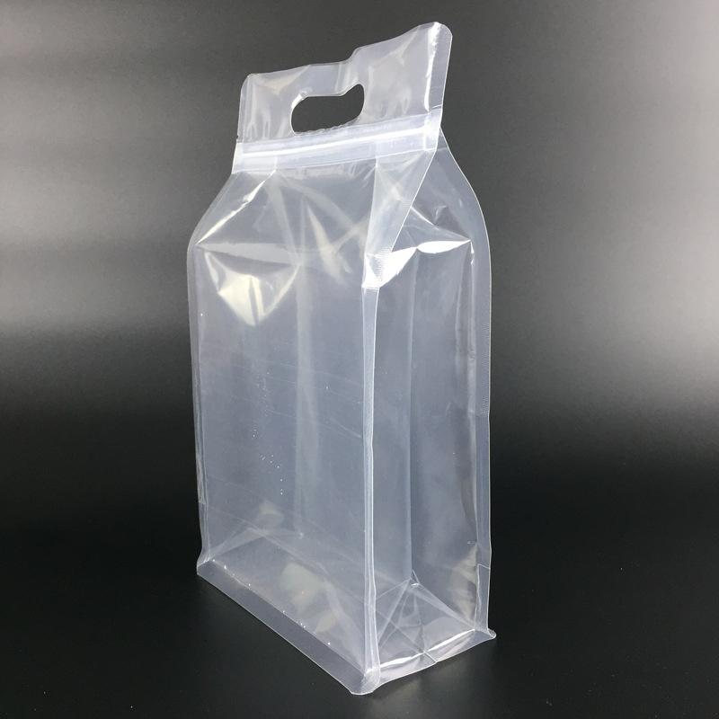 10 Pcs/pack PE Pouch Packaging Zipper Bag Clear Rice Beans Storage Zip Bags Saran Wrap Plastic Bags Size:27*16 Cm