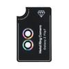 For Samsung Galaxy Z Flip7 5G Camera Lens Protector Set Electroplating Metal+Tempered Glass Individual Lens Film,Colorful