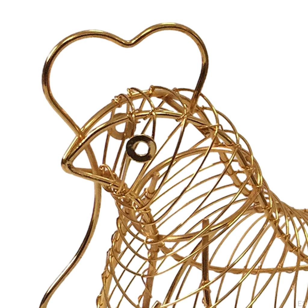 Metal Wire Egg Basket Holder Organizer Kitchen Decor Rustic Multipurpose Food Storage Hen