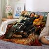 Darlyn Dixon Print Flannel Blanket High Quality Warm Comfortable Cover for All Seasons Perfect for Gifts Home Decor