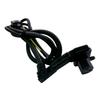 1.5m PSE Certified Japanese PNCTF Rubber Power Cord, Special Shape C15 Connector, 0.75mm² Grounded 3-Core