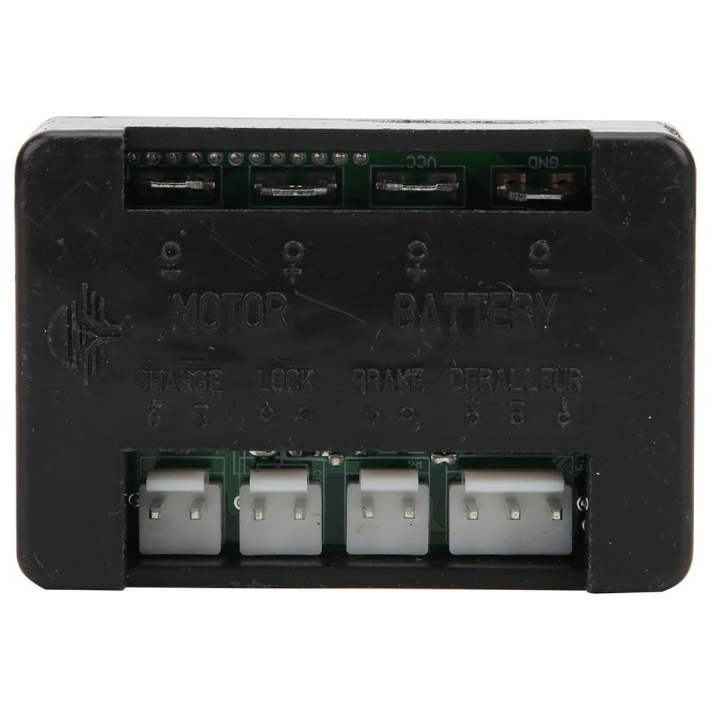 

Контроллер двигателя 24 В 100 Вт 6-проводной регулятор скорости Маленькие скутеры для серфинга чёрный