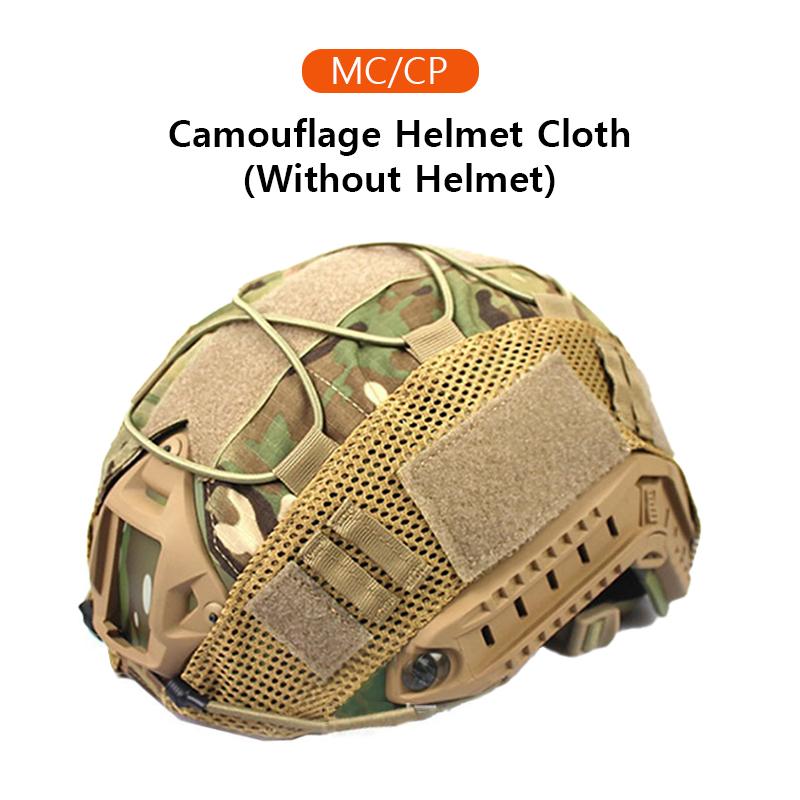 

1PCS Tactical Helmet Cover for Fast MH PJ BJ Helmet Airsoft Cover Accessories Cycling Helmet Net with Elastic Cord червоний