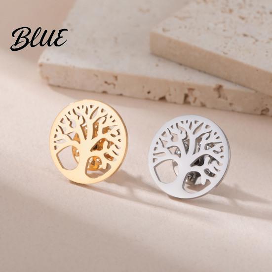 Clothing Accessory Hollow Tree Brooch Pin for Women Zinc Alloy