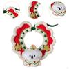 Cat and Dog Collar for Christmas, Handcrafted Kitten Accessories