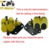 TC-Motor High Quality Brake Caliper Repair For 50cc 110cc 125cc 140cc 150cc 160cc 170cc 180cc 190cc Pit Dirt Bikes