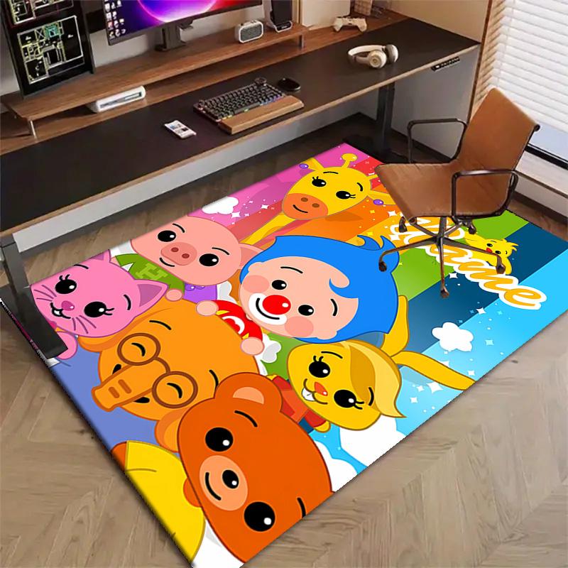 Custom Flim Flim Mat Personalized Name, Polyester Washable Indoor Entryway Rug, Gift for Christmas, Easter, Thanksgiving Day