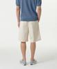 MUSINSA STANDARD Cotton One-Tuck Wide Elastic Shorts [Cream]