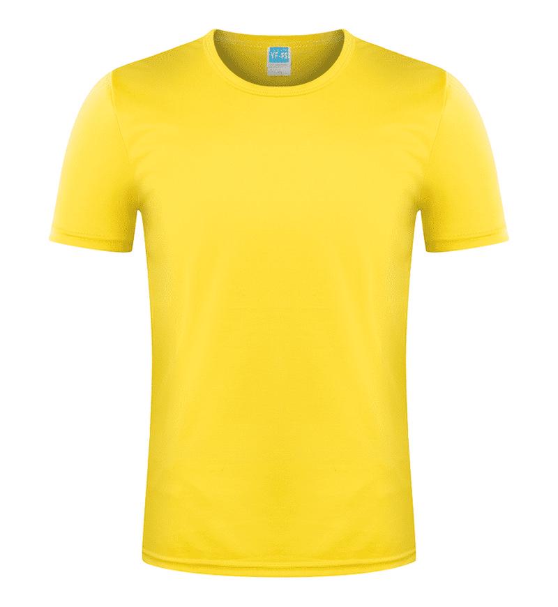 Custom Logo Quick-Dry Round Neck T-Shirt for Marathon, Sports, and Team Uniforms
