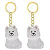 2/3/4/5/10 Pezzi Portachiavi Memoriale per Animali Domestici Con Raccoglitore Peli Trasparente Regalo Perfetto Per Proprietari di Gatti e Cani in Lutto Portachiavi Ricordo