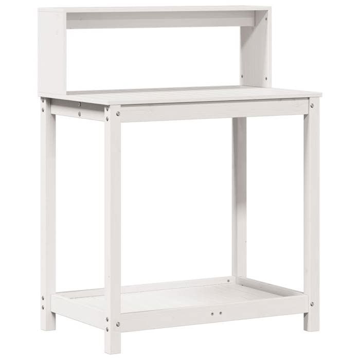 VidaXL Table de Rempotage avec Étagères, Table de Plantation avec Rangement, Banc de Rempotage, Table à Plantes Jardin, 832408