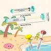 1/2PCS Fireworks Spray Toy Pull-Back Water Gun Outdoor Splash Games for Pool Lawn Activities Kid Summer Interactive Beach Gift