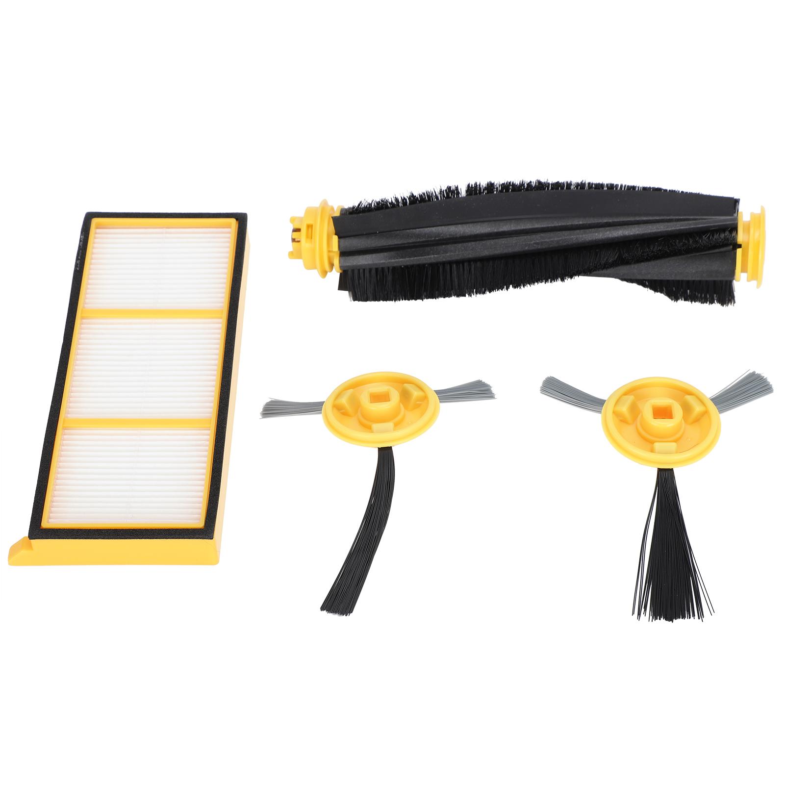 

Main Brush Side Brush Filter Replacement Set Fit for Shark RV750 RV700 Sweeper Parts