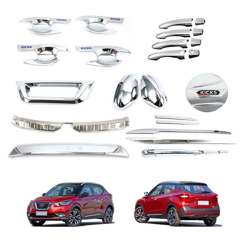 16-22 Nissan Kicks Rearview Mirror Door Bowl Handle Edge Trim Kit