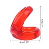 Men's Lock Essence Double Binding Ring Egg Ring Penis Ring Soft Sexy Penis Ring Supplies Adult Supplies