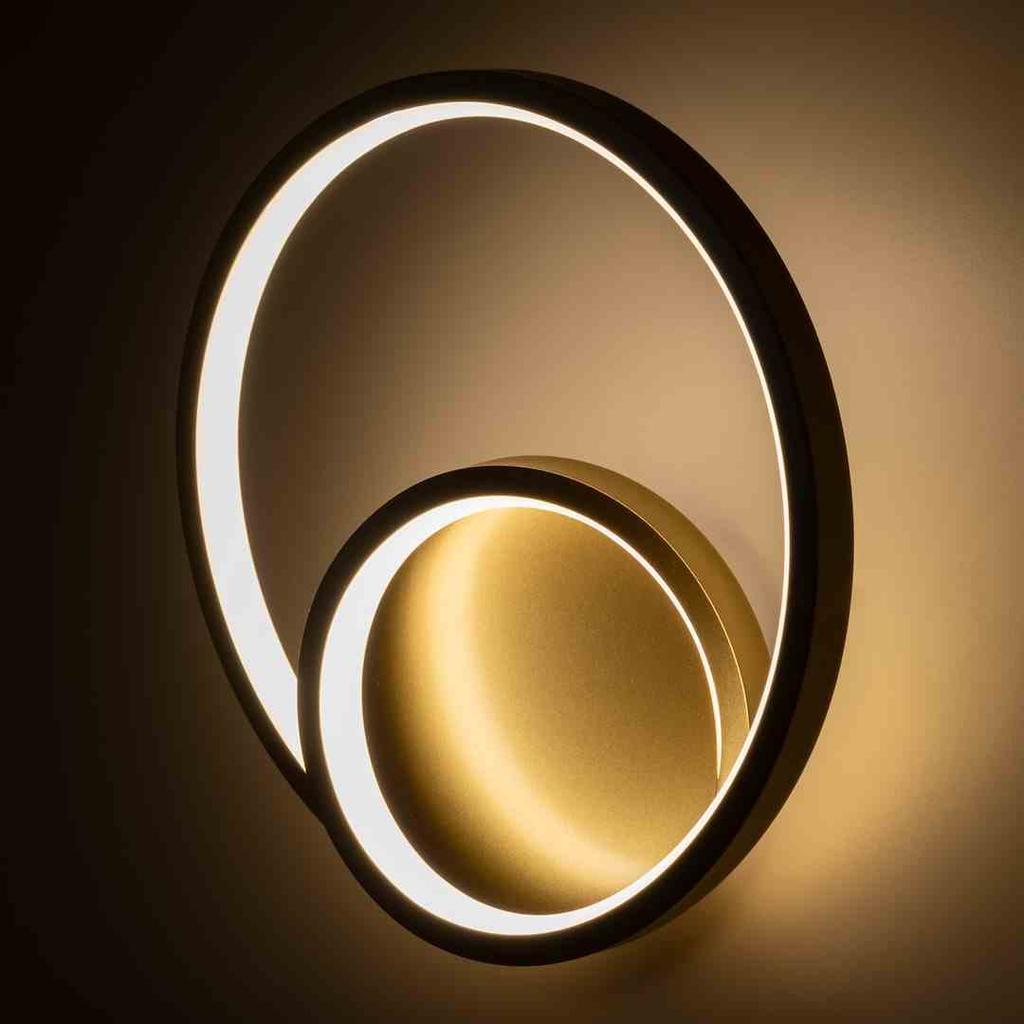Lucero Gold 13W Led Wall Lamp