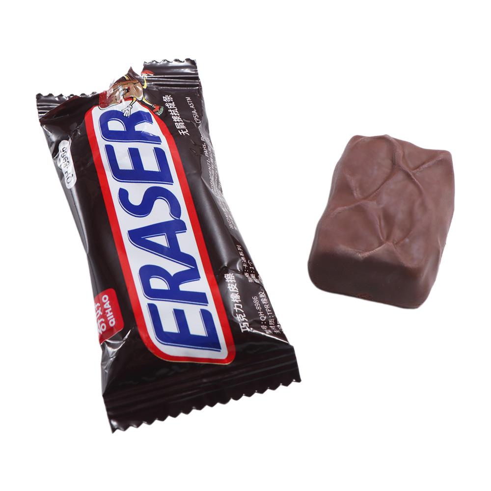 Funny Wiping Eraser Novelty Pencil Rubber Creative Chocolate Eraser  Office