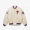 New Era Mlb Authentic Stadium Jacket Ivory 14742062