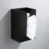 Universal Black Wall-Mounted Kitchen & Bathroom Paper Towel Dispenser Stand