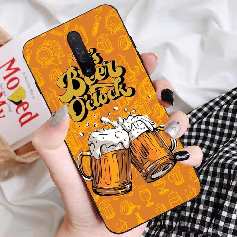 

Beer Alcohol Phone Case For Redmi 5 6 7 8 9 10 Plus Pro 6 7 8 9 A GO K20 K30 K40 Pro Plus F3 Fundas Redmi GO