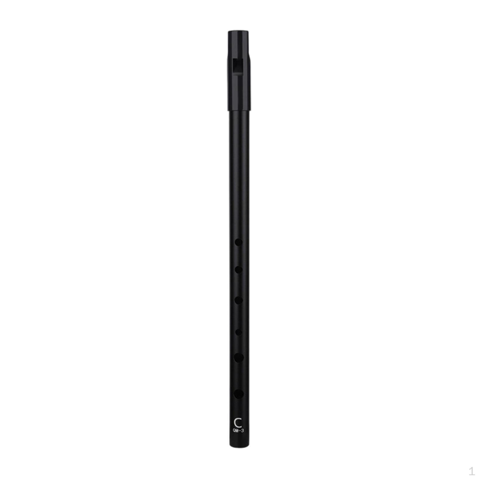 

Свисток 6 отверстий легко чистить кельтская народная музыка портативный подарок для вечеринки инструмент флейта свист C Key black